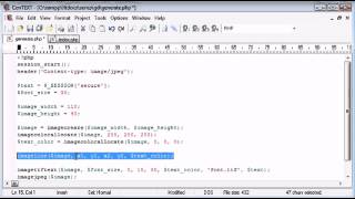 Beginner PHP Tutorial   166   Creating Captcha Image Security Part 3