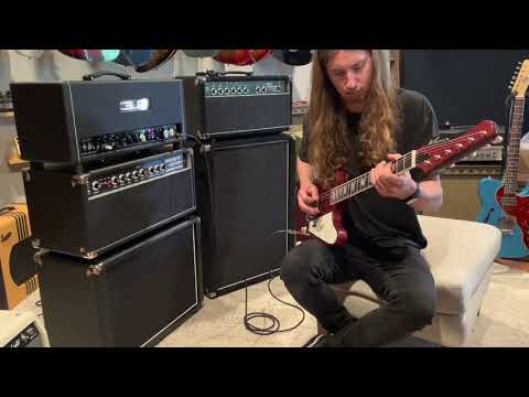 Kauer Banshee Jr. Lollar Imperial Electric Guitar – Redwood Metallic