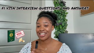 MY F1 VISA INTERVIEW QUESTIONS |USA VISA INTERVIEW TIPS #f1visainterview #studyabroad #usavisa #usa