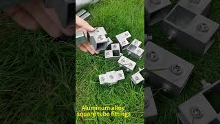 aluminum alloy square tube fittings