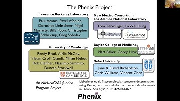 Phenix Workshop 11/18/2020 (Xtallography) - Q&A
