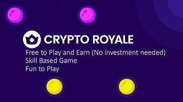 Crypto Royale (Real Free to play and Earn game in Harmony Blockchain)