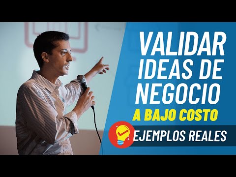 💡 VALIDAR IDEAS de NEGOCIO ✔️ con BAJO PRESUPUESTO (Charla Completa DNX)