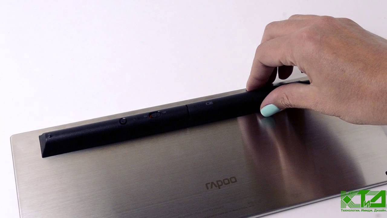 Обзор Bluetooth-клавиатуры Rapoo E6100