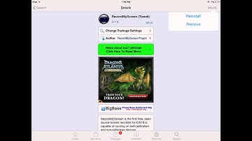 How To Get A Screen Recorder on IOS 7 (With Jailbreak)