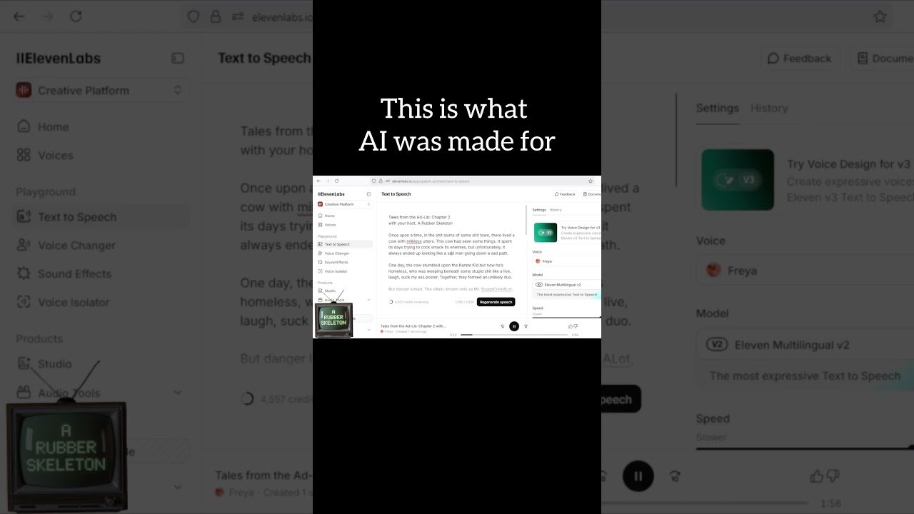 ChatGPT and I wrote a beautiful story together 