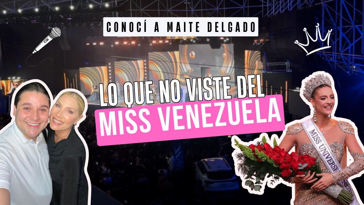 DETRÁS DE CÁMARA MISS VENEZUELA 2025 - Entrevista a los papás de Clara Vegas ❤️👑