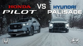 2024 Honda Pilot VS Hyundai Palisade Comparison Review // Which is the better 3 ROW SUVs? by Sleepy Garage 12,281 views 2 months ago 15 minutes