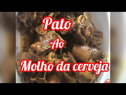 Vídeo: Carne De Pato Estufada Na Cerveja Com Batata