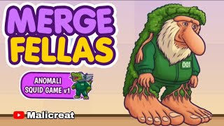🔴AKU BERMAIN MERGE FELLAS TERBARU‼️MODE SQUIDGAME ‼️