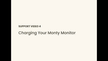 Charging Your Monty Monitor