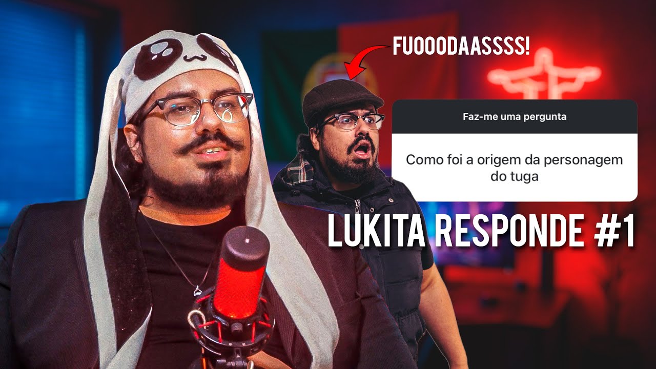 COMO SURGIU O PERSONAGEM DO TUGA DE BOINA? | Lukita Responde 01