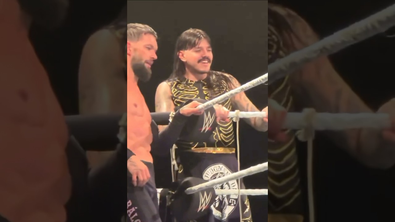 Dom enjoying Dirty Dom chants (video credit to owner) 