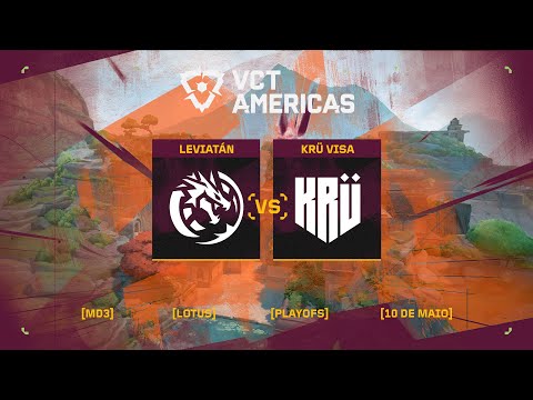 KRÜ Esports x Leviatán Esports (Mapa 1: Lotus) | VCT Americas