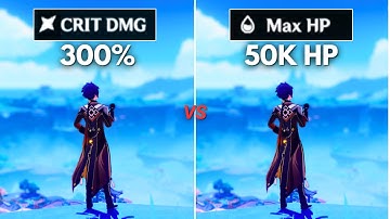 Crit vs atk!! Best Build for C0 Zhongli? [ Genshin Impact ]