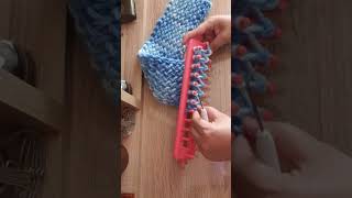 Knitting loom for beginners step by step #knitting_loom #crochet #hat #knitting #scarf