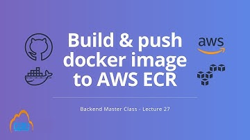 How to push docker image to AWS ECR with GitHub Actions?