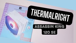 Thermalright Cooler Assasin King 120 SE White Unboxing