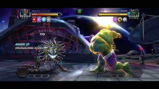 Mcoc node 26 im hulk with warlock s26 war 6