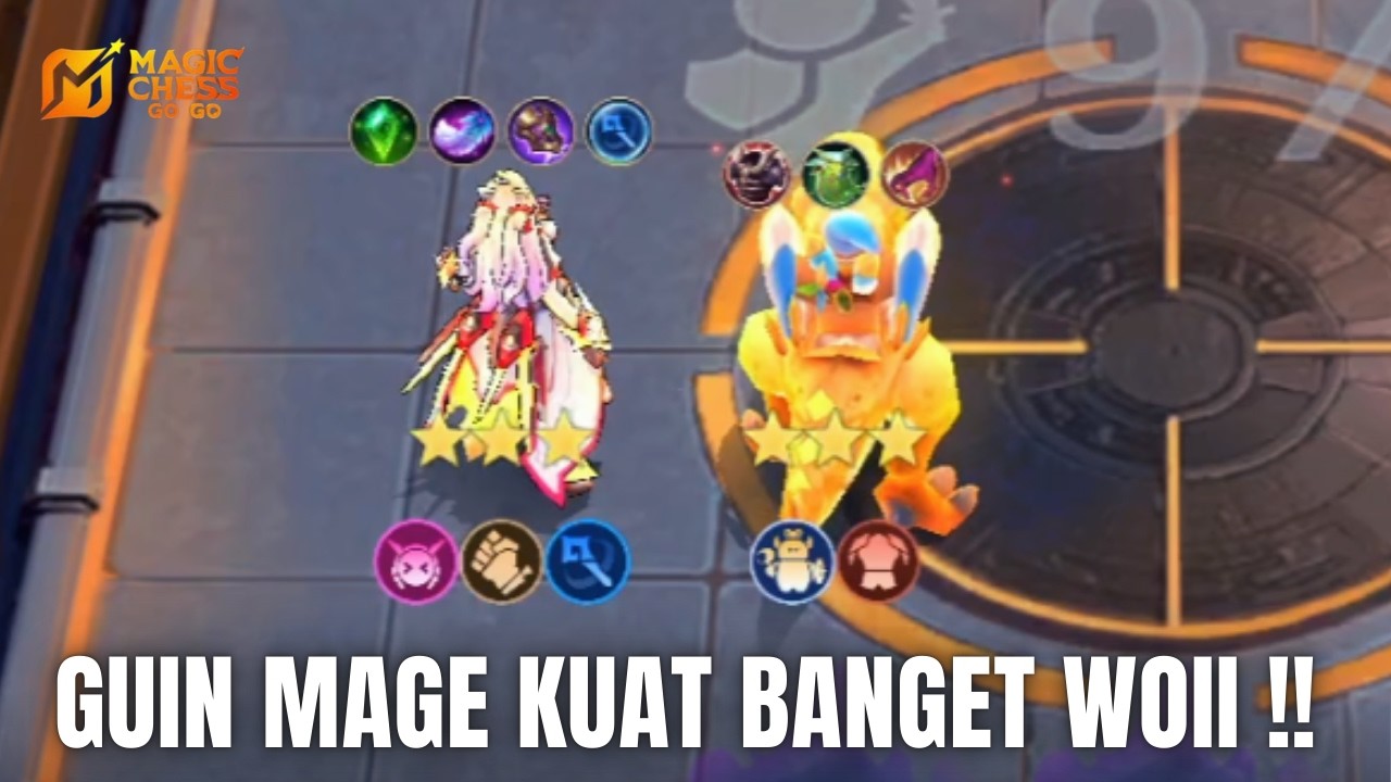 GUINEVERE ⭐⭐⭐ MAGIC CRYSTAL KUAT BANGET -  BEST MAGIC CHESS STRATEGY - MAGIC CHESS GO GO