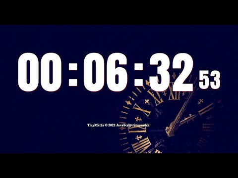 Exam Practice Stopwatch (2-hr, with time-up beeps) - YouTube