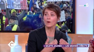 Gilets Jaunes : les grands débats ! - C à Vous - 24/01/2019