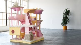 Bureau Spectacular designs architecture model that doubles as cat tower | Architecture | Dezeen Bureau Spectacular designs architecture model that doubles as cat tower | Architecture | Dezeen