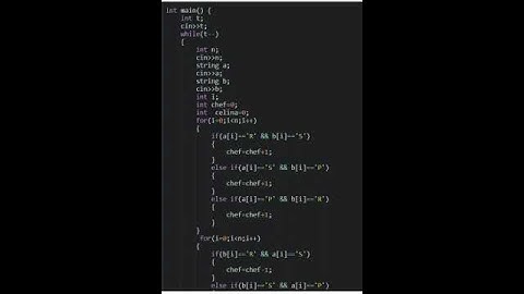 Rock Paper Scissor Codechef Solution Starter 107 || Codechef Solution  #codechef #code #programming