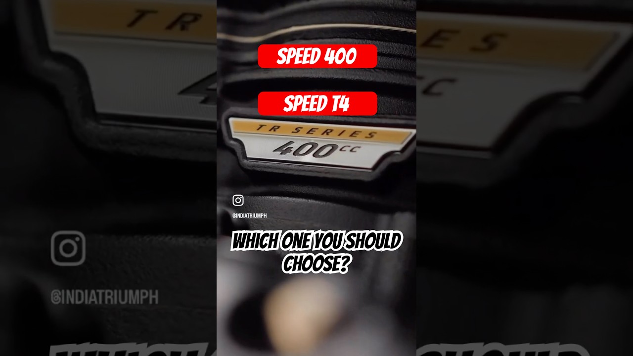 Triumph Speed 400 vs Speed T4 – Which One Should You Choose? ⚡ 