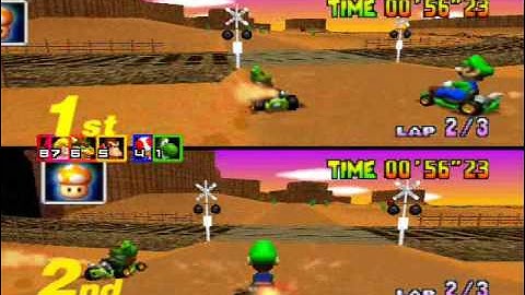 Mario Kart 64 Infinite Super Mushroom!!!