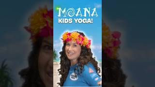 Prova questa avventura yoga per bambini di Moana! ⛵🌊⛰️ Sii Maui da Moana!