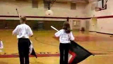 NMS Color Guard Demonstration