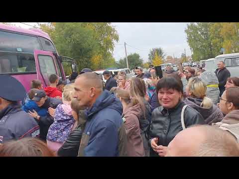Проводы на мобилизацию 26.09.2022, Петропавловское