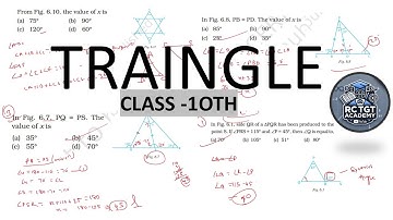 Triangle | Class 10th Maths | Class 10 Maths Chapter 6 | Full Chapter/ #maths #boardexam rahul kumar