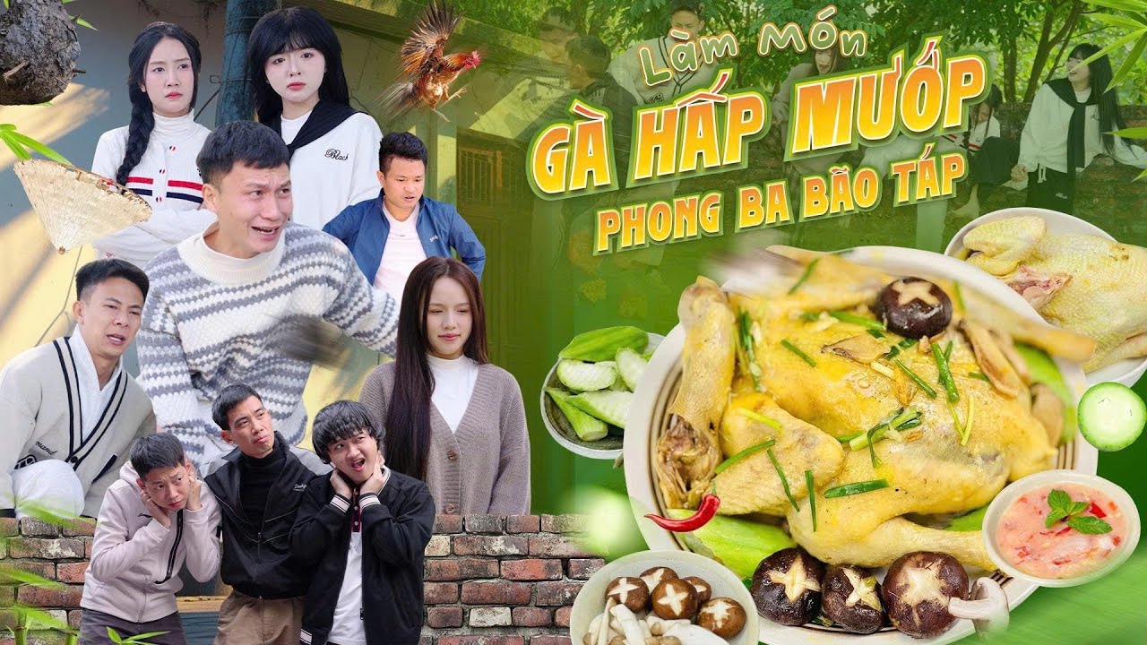 LÀM MÓN GÀ HẤP MƯỚP PHONG BA BÃO TÁP | Hai Anh Em Phần 1021 | Phim Tình Cảm Hài Hước Gãy Media