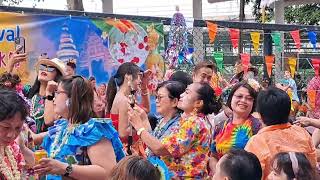 สวยขยี้ใจ [Songkran festival ]ตั๊กแตนเที่ยวสงกรานต์ที่ ฮ่องกง #hongkong #ฮ่องกง #china