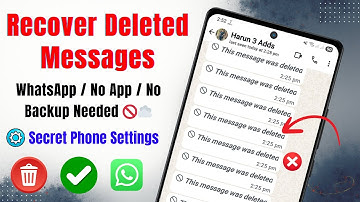 Hoe verwijderde WhatsApp-berichten herstellen zonder back-up (2025)