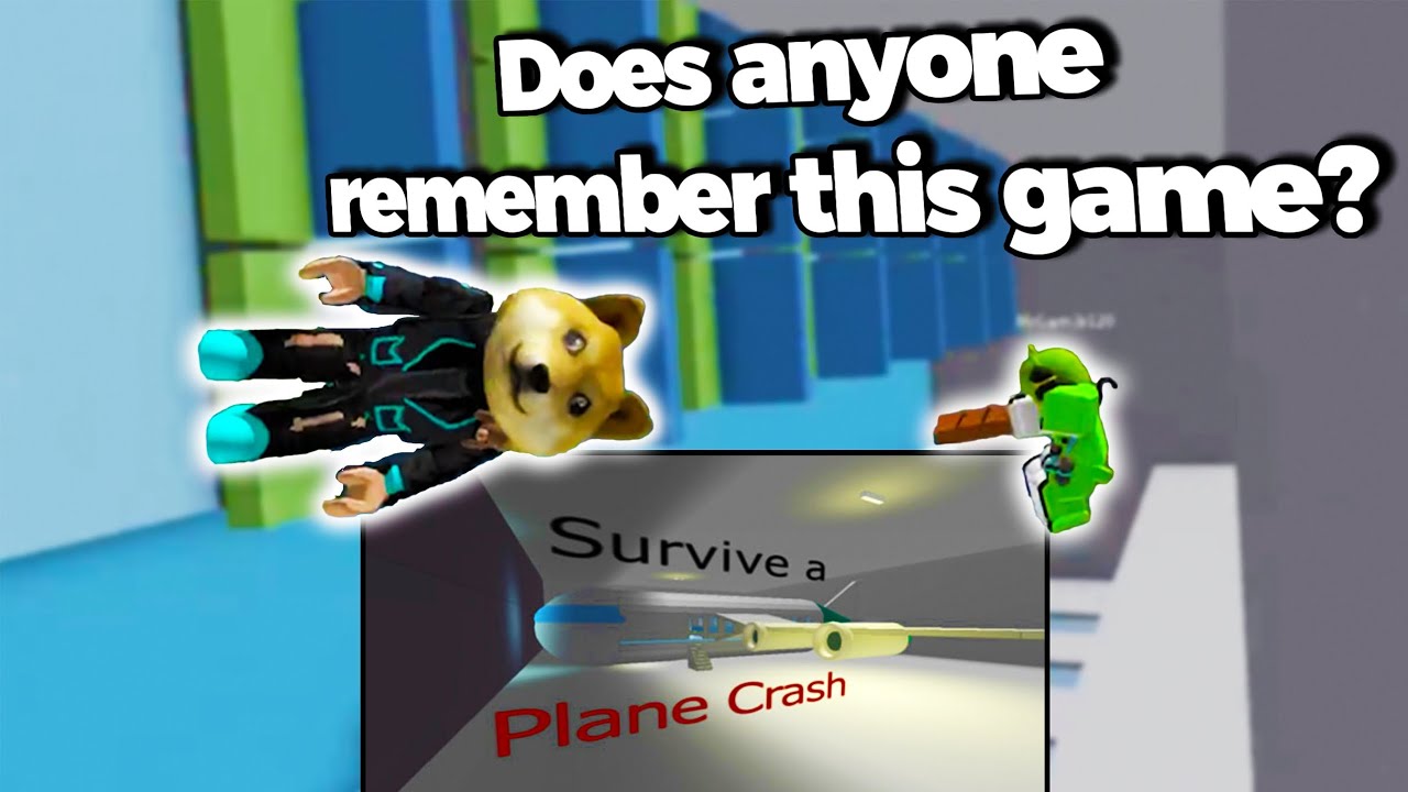 Does Anyone Still Remember "Survive A Plane Crash"? (Roblox Clip)