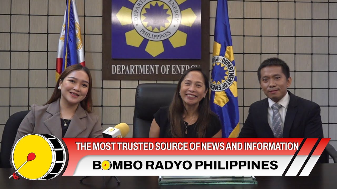 Bombo Radyo Philippines airs an exclusive one-on-one interview with DOE Sec. Sharon Garin