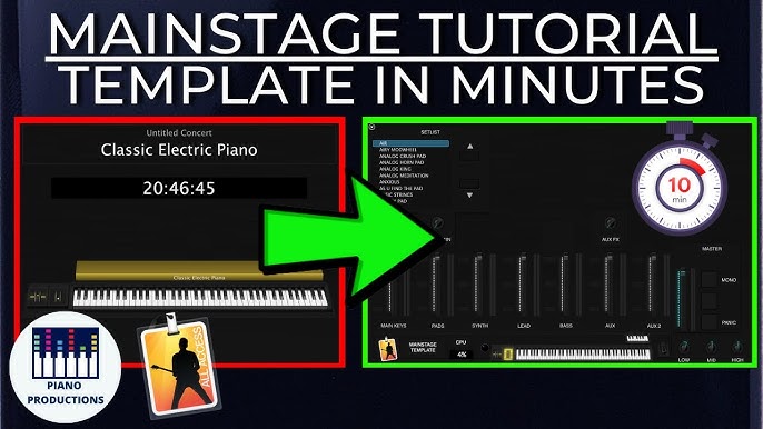 MAINSTAGE 3 TEMPLATE SETUP FOR BEGINNERS: GET STARTED FAST - YouTube mainstage-3-template-setup-for-beginners-get-started-fast-youtube