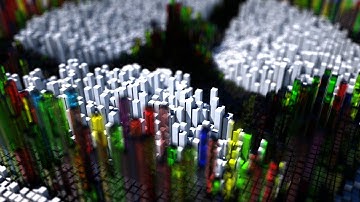 Lightwave Instancer / Octane / Multicolor Node / Example 001