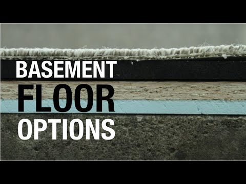 Basement Floor Options to Prevent Moisture