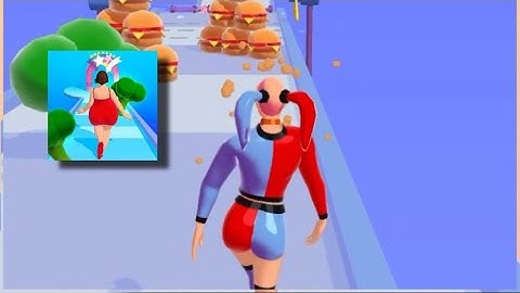 Body Race 👸🍔 MAX LEVEL GAMEPLAY! Android, iOS