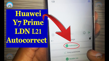 How to Turn off Predictive Text & Autocorrect in Huawei Y7 Prime 2020 LDN L21 | SwiftKey Keyboard