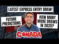 Express Entry November 2025 Draws Explained | Future CRS Predictions for rest of 2025