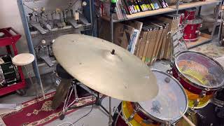 1950s Zildjian 19 Ride Cymbal 1837g