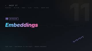 11. Embeddings Explained | Production AI Engineering