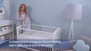 Nursery 101: How to set up a nursery In this episode of Trimester 4 with QV Skincare, Nicole Rosenberg, founder of Little Liberty, talks about setting up a nursery.
