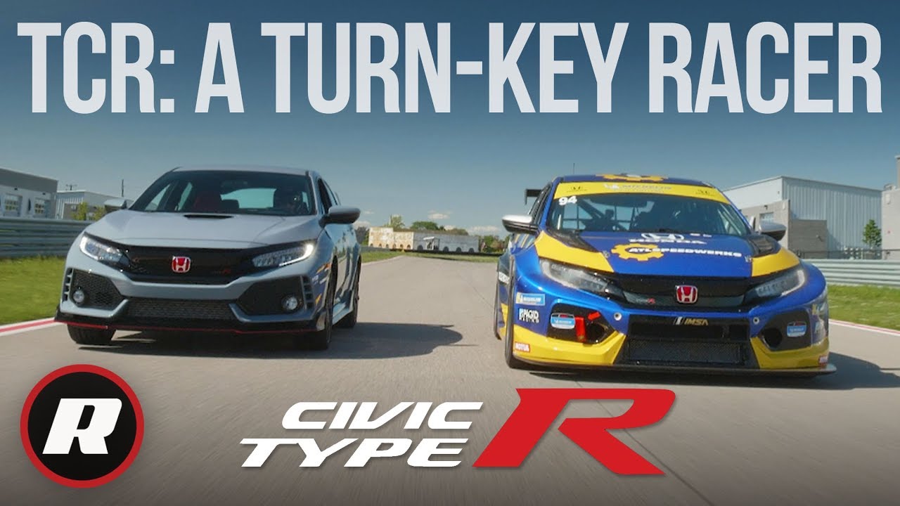 2019 Honda Civic Type R TCR race car. What it's like to drive.