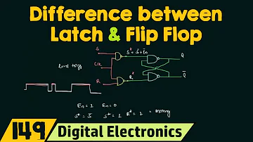This video will show you the difference between latch and flip flop.